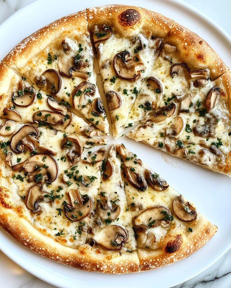 Mantarlı Pizza