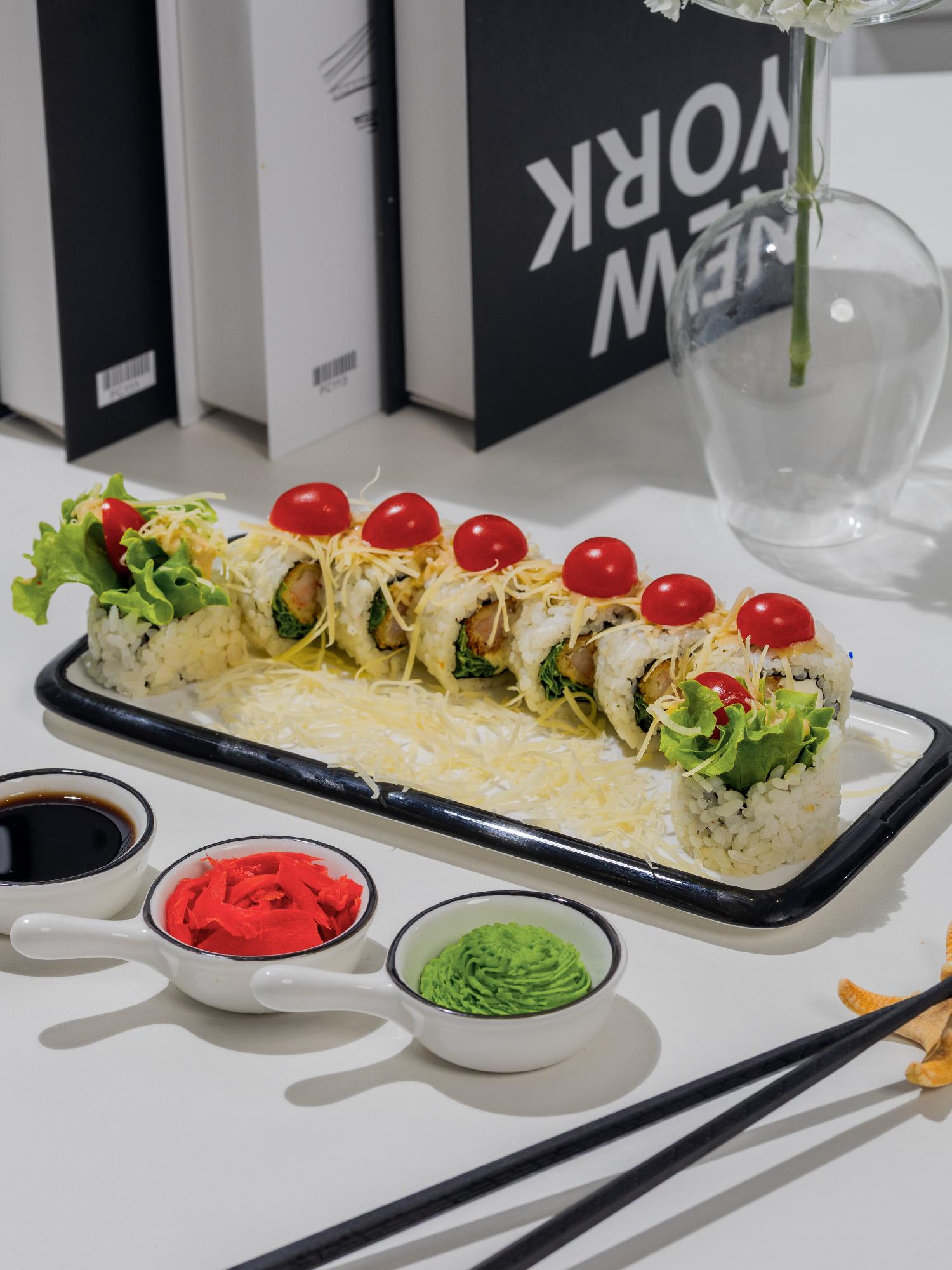 Sezar  roll krevetka