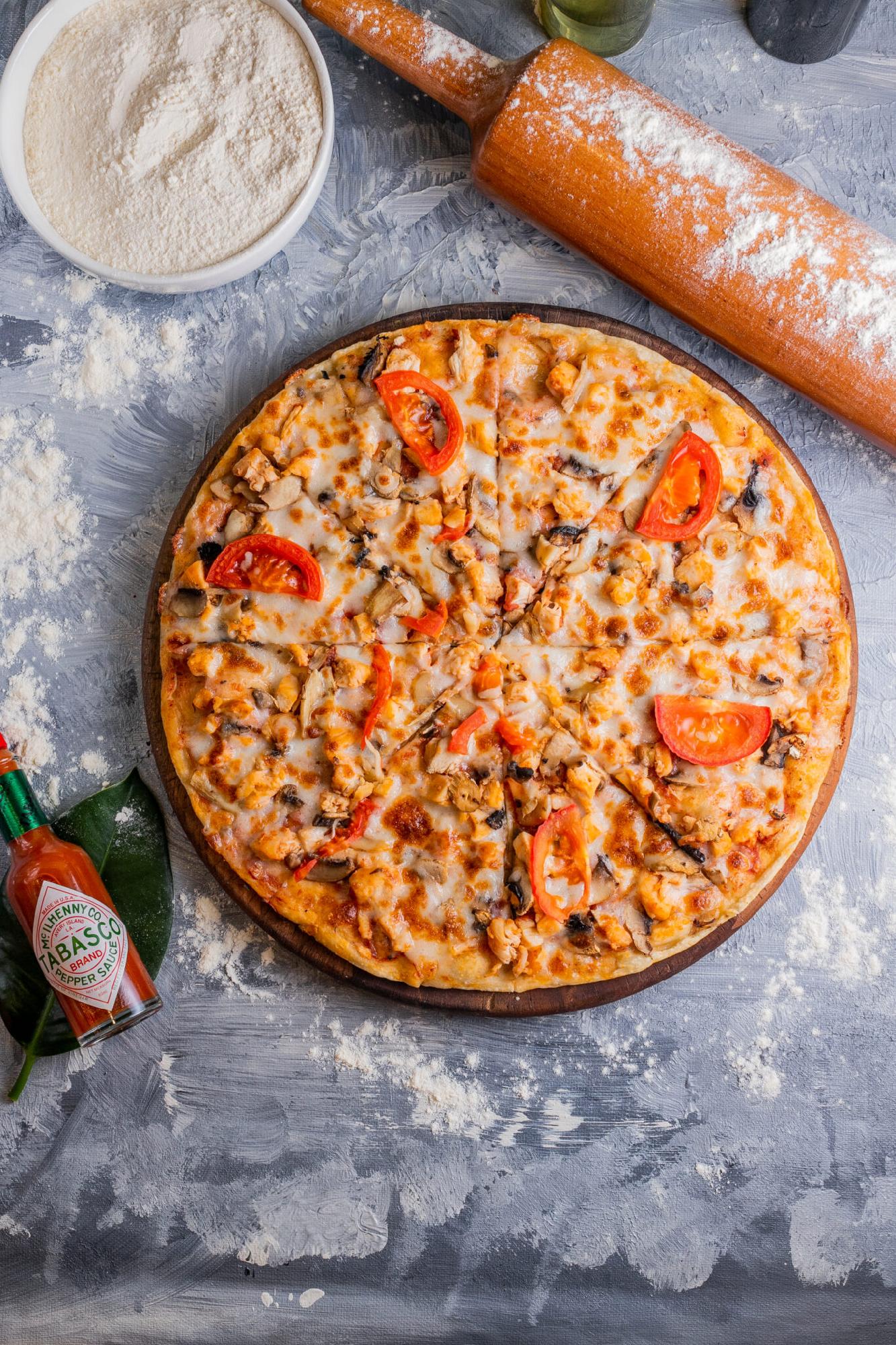 Toyuqlu Pizza