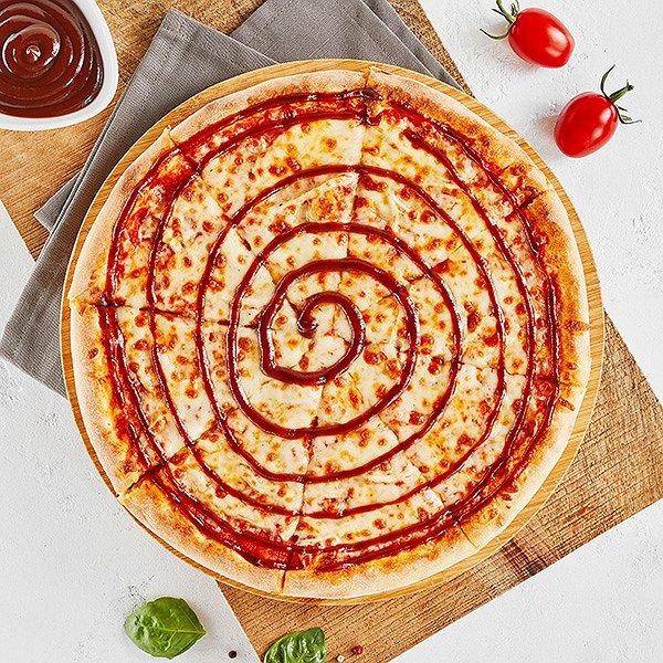 BBQ souslu toyuq pizza 