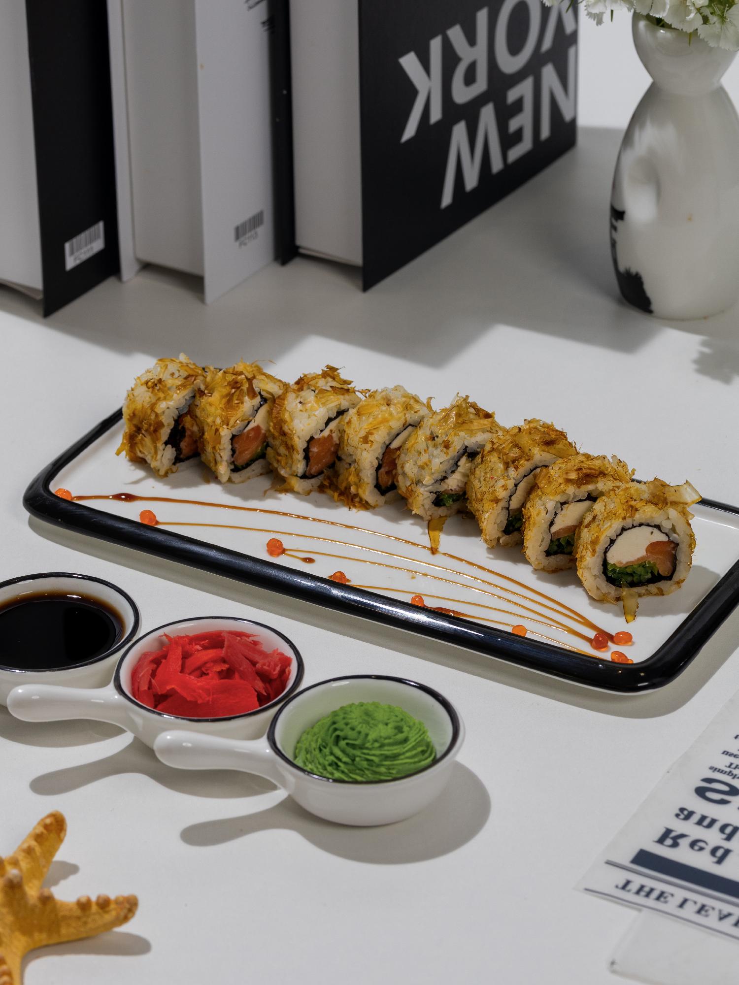 Bonito roll salmon 