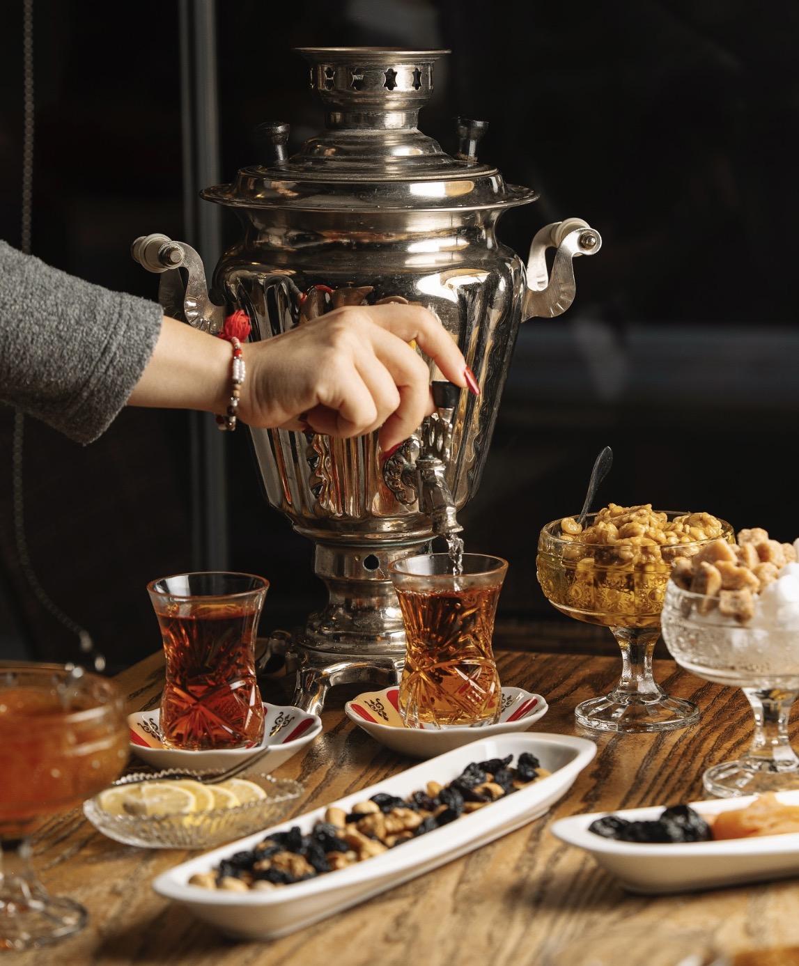 Samovar dəstgah (yeməksiz)