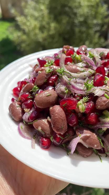 Lobya salatı