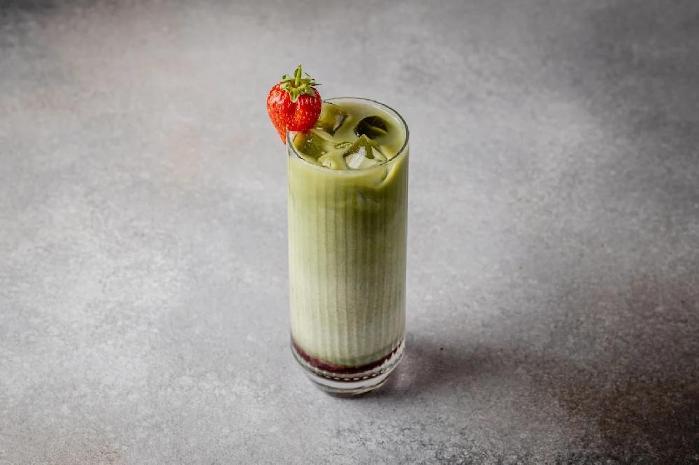 Iced Strawberry Matcha