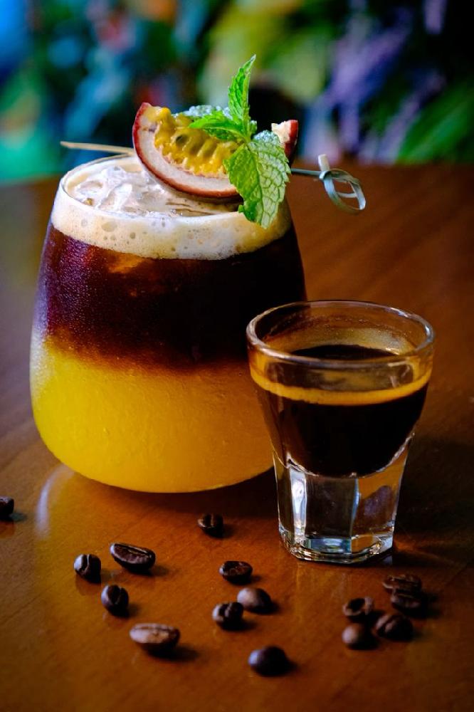 Passion Fruit Espresso Tonic 