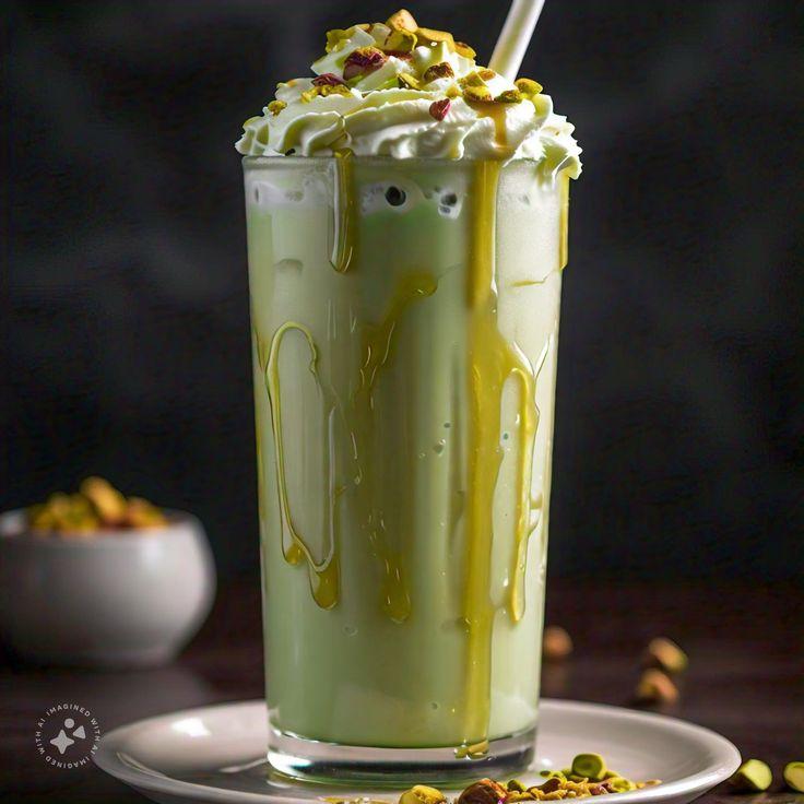 Pistachio Cold Latte