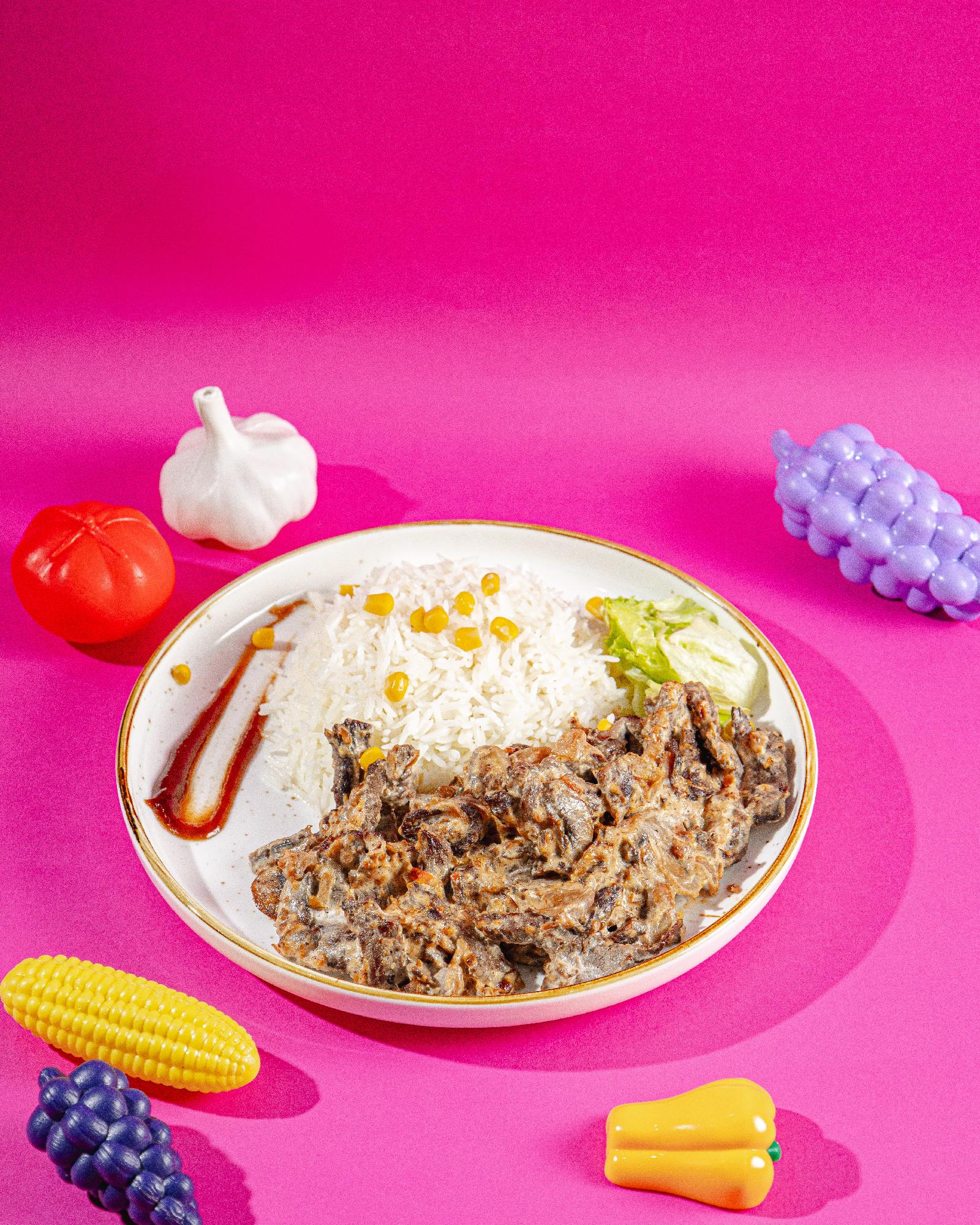 Beef stroganoff