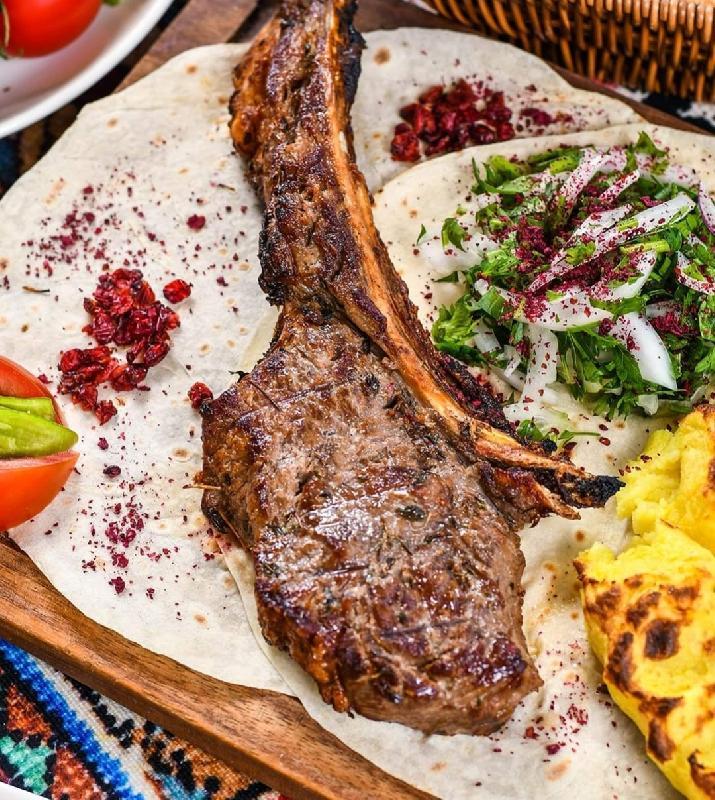 Hisə verilmiş dana qabırğası
