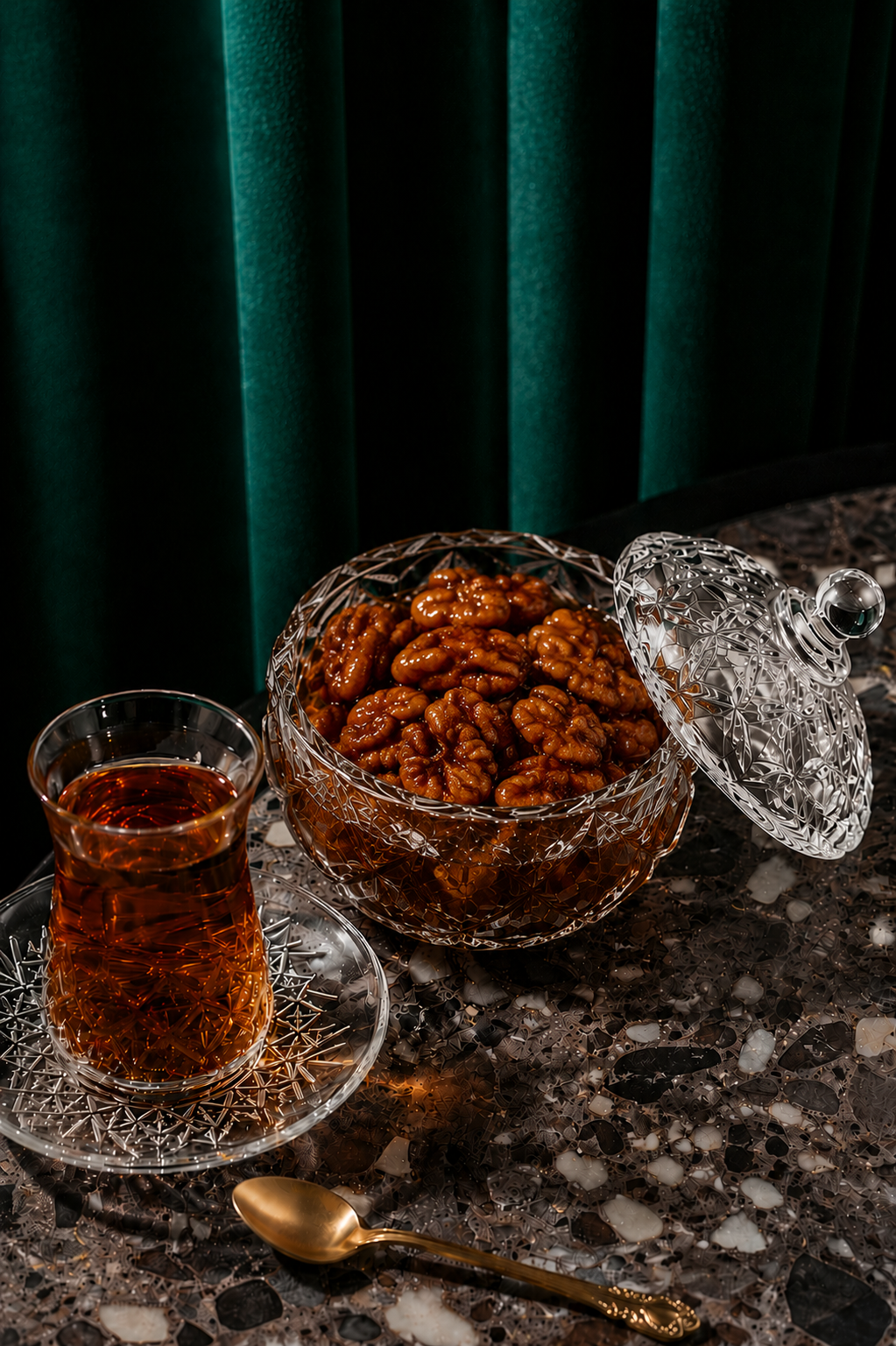 Qoz ləpəsi mürəbbəsi