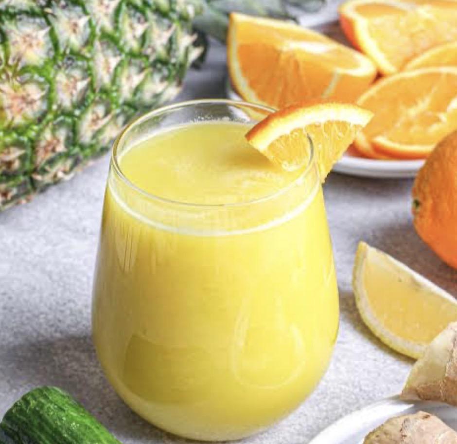 Ananas-portağal freşi