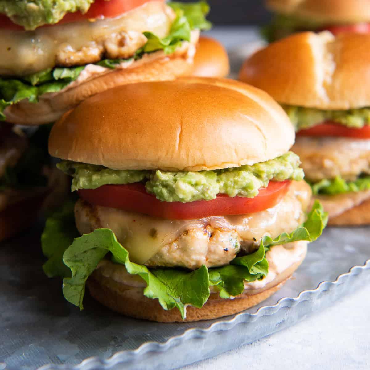 Green Toyuq burger