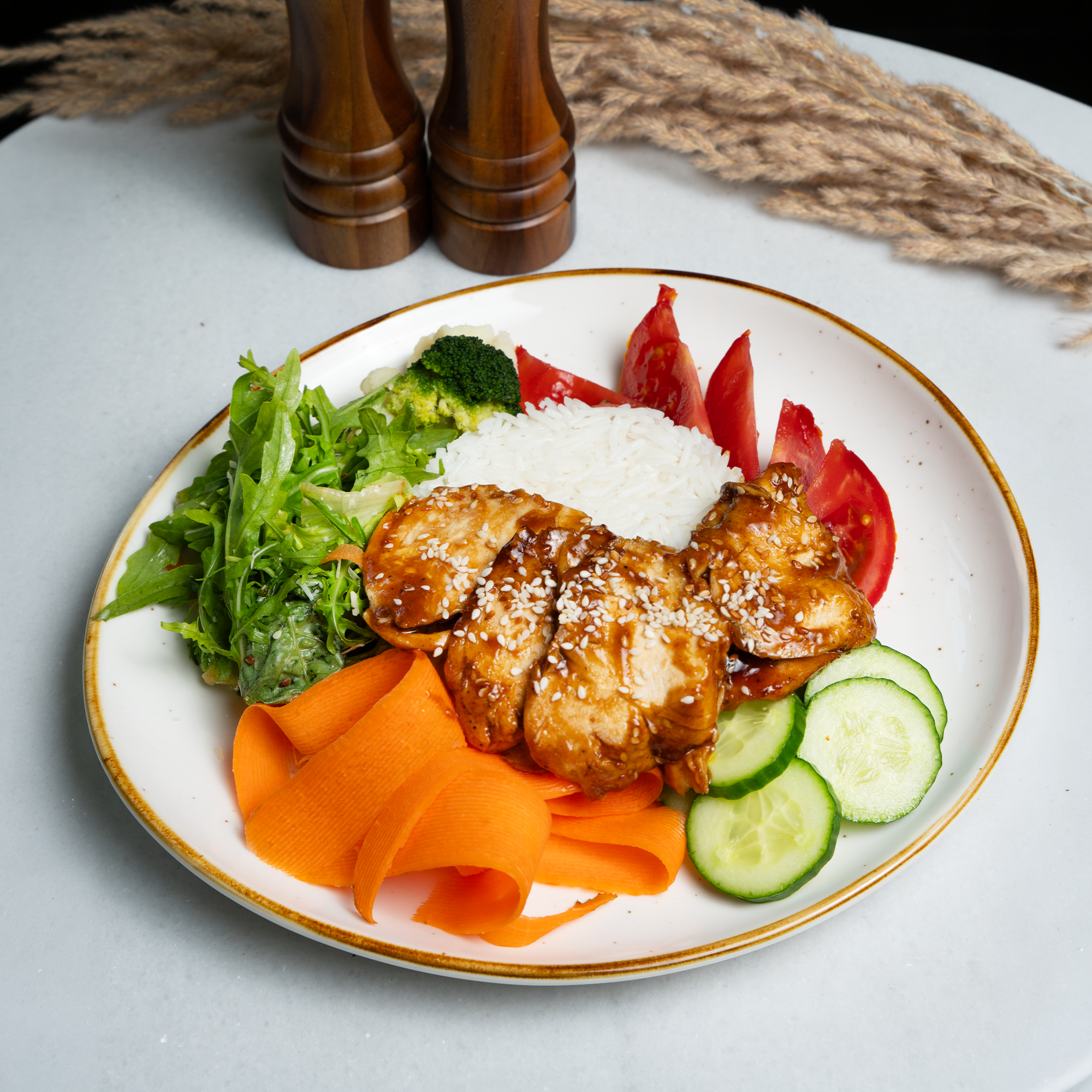Teryaki toyuq boul