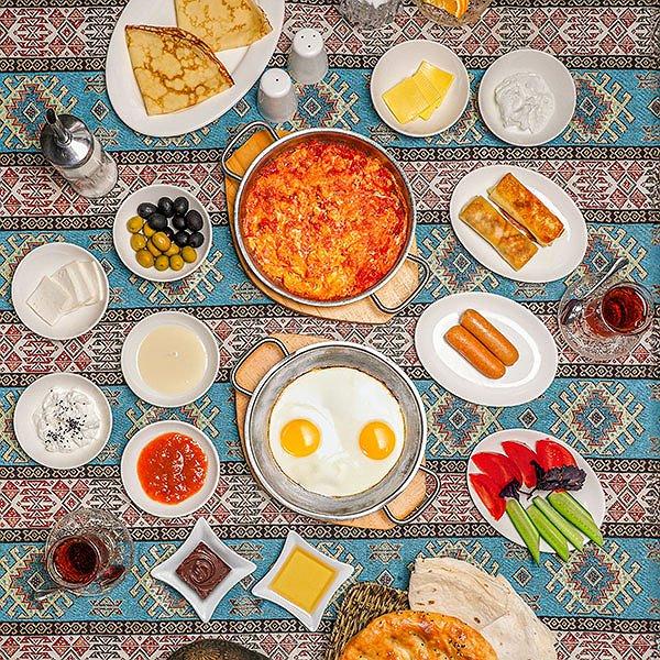 Səhər yeməyi set 2 nəfərlik