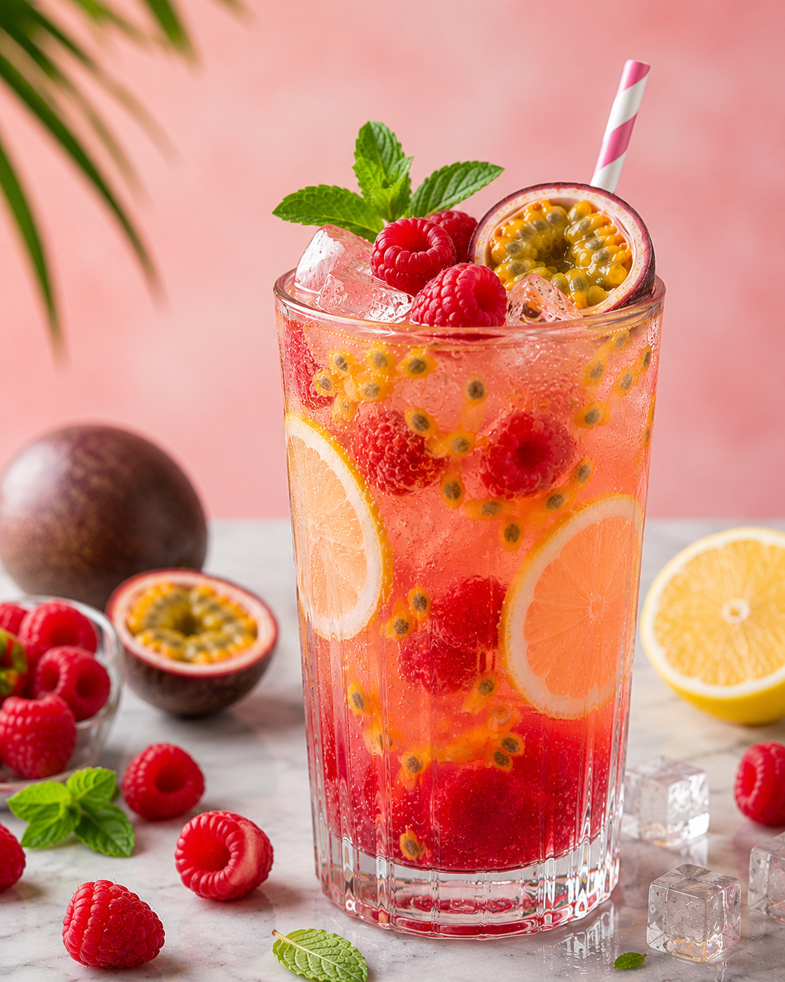 Limonade Malina Marakuya