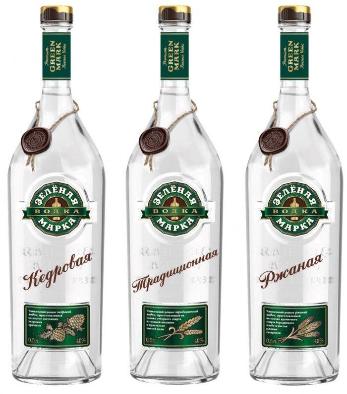 VODKA ZELENAYA MARKA 1lt