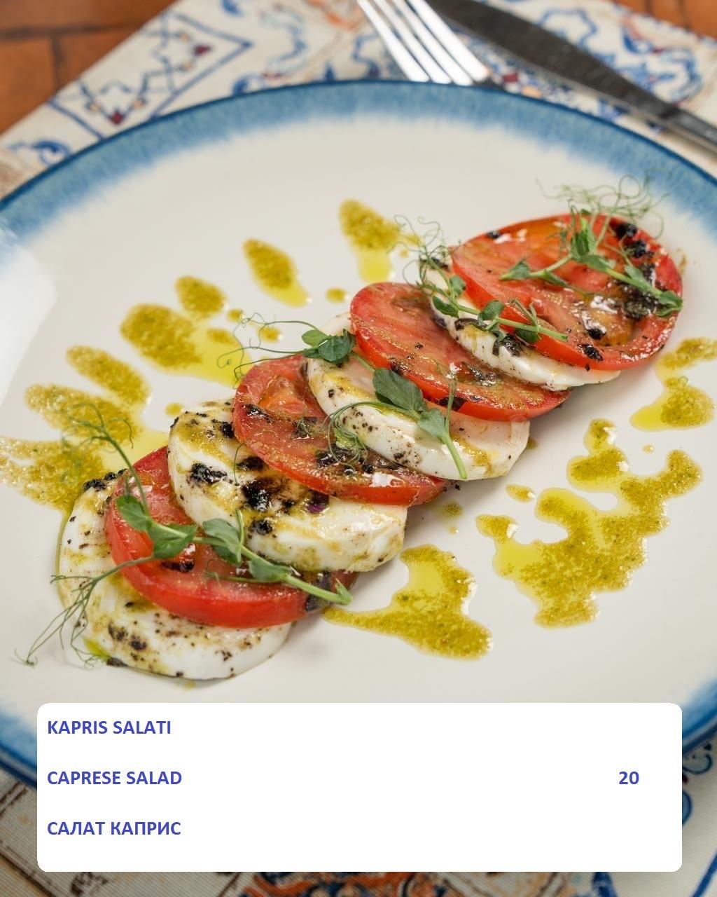 KAPRİS SALATI