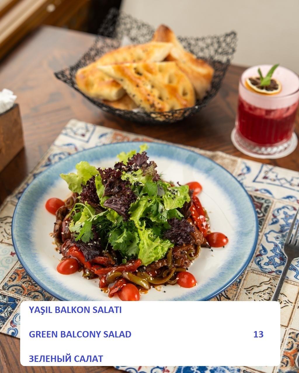YAŞIL BALKON SALATI