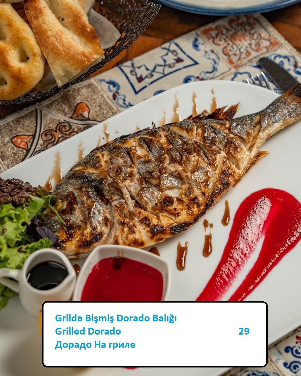 MANQALDA HAZIRLANMIŞ DORADO BALIĞI