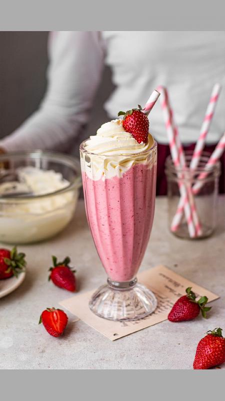Strawberry Milkshake 