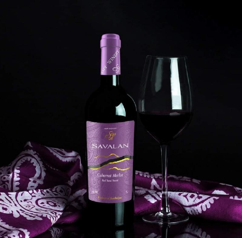 Savalan Merlot semi-sweet
