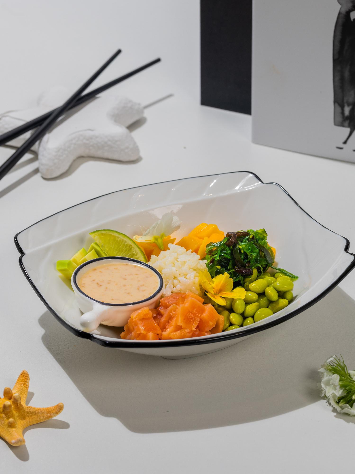 Bowl salmon 