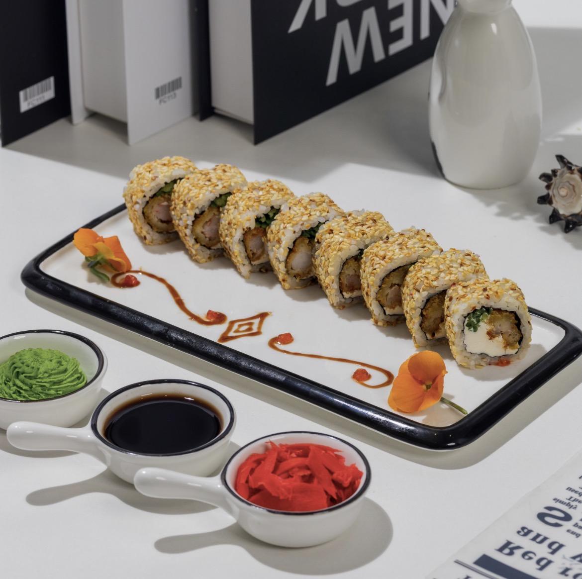 Alyaska krevetka roll