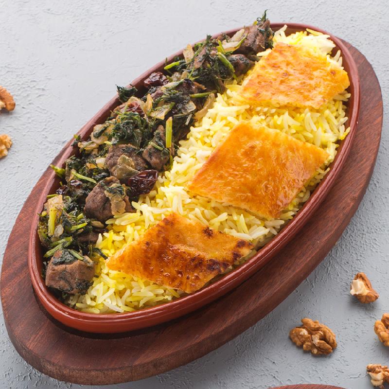 Səbzəli plov