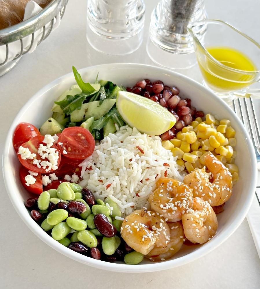 Bowl with Shrimps