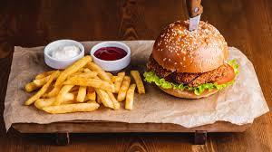 Toyuq burger+fri+kola