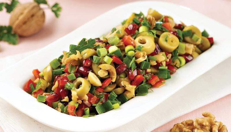 Zeytun piyazı salatı