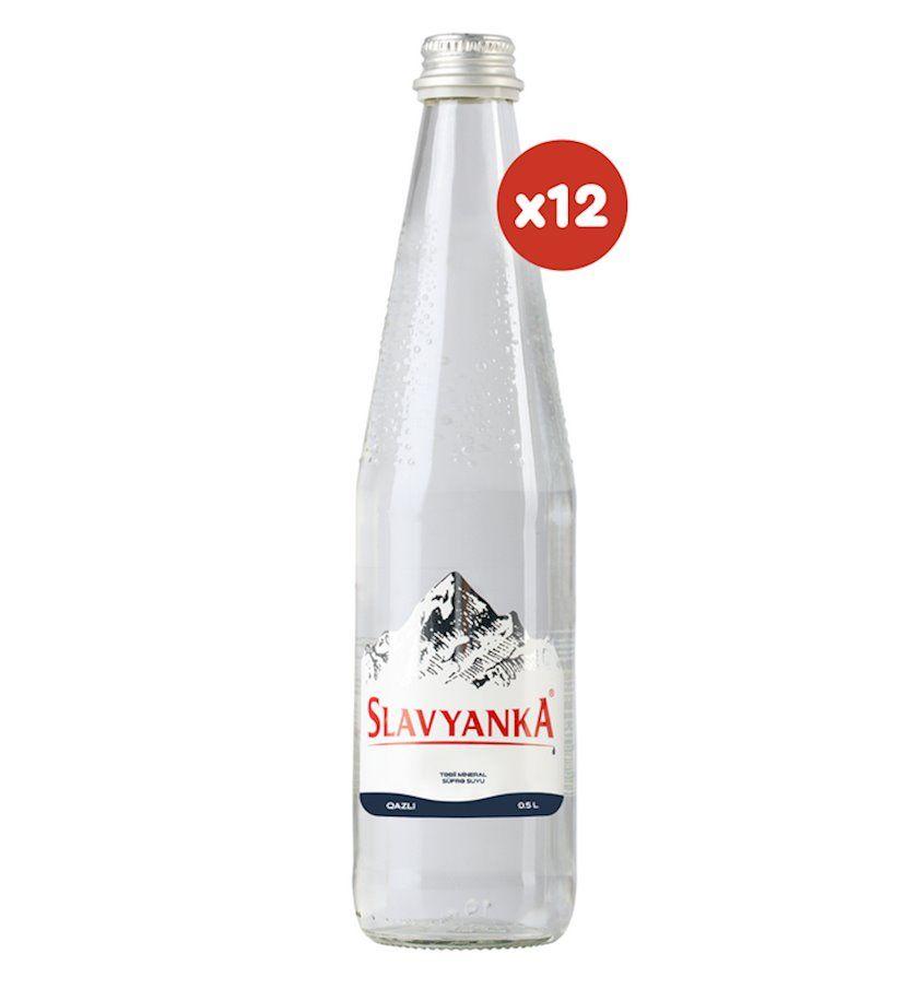 Slavyanka qazlı su 0.5 L