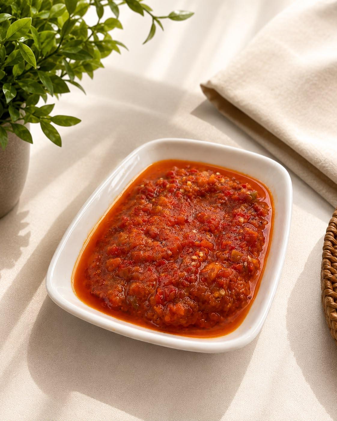 Ərəb əzməsi salatı