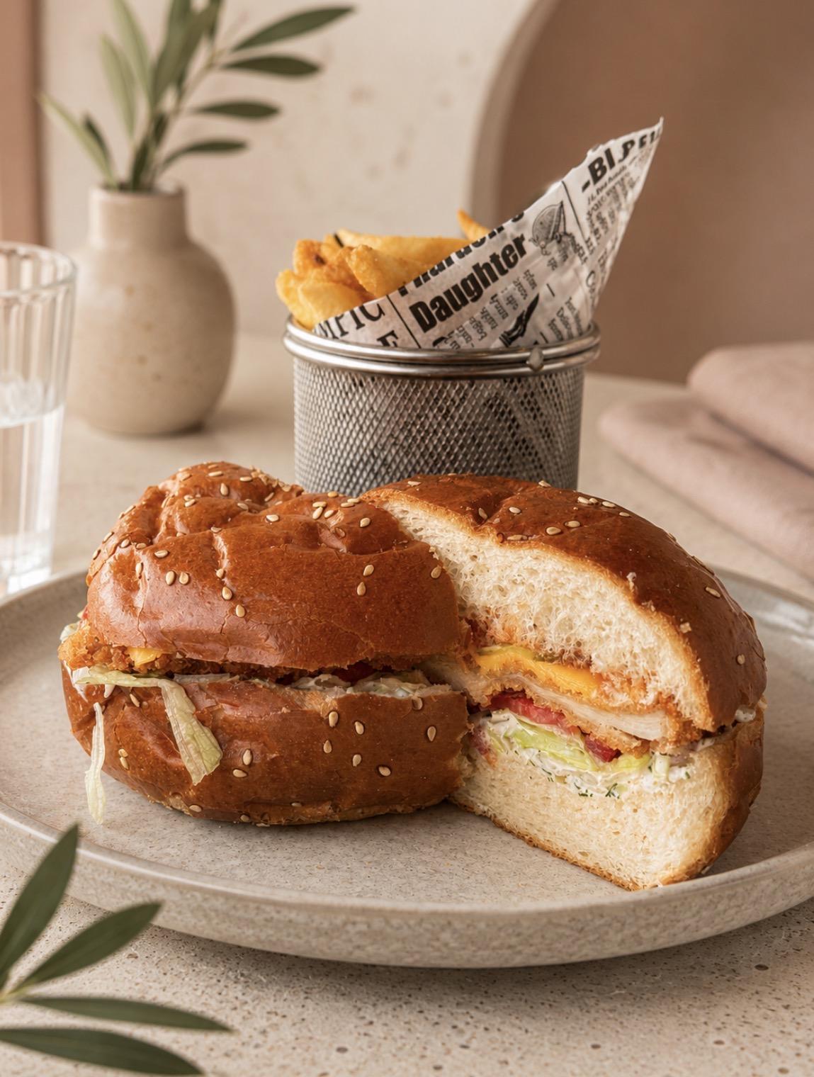 Toyuqlu Burger