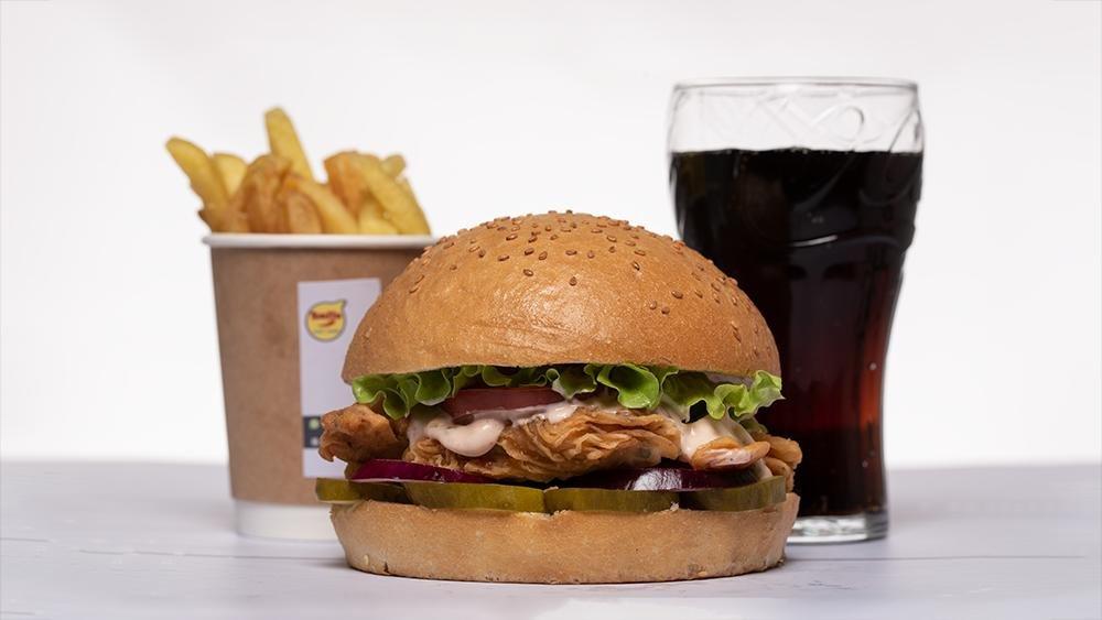 Corn Burger Menyu
