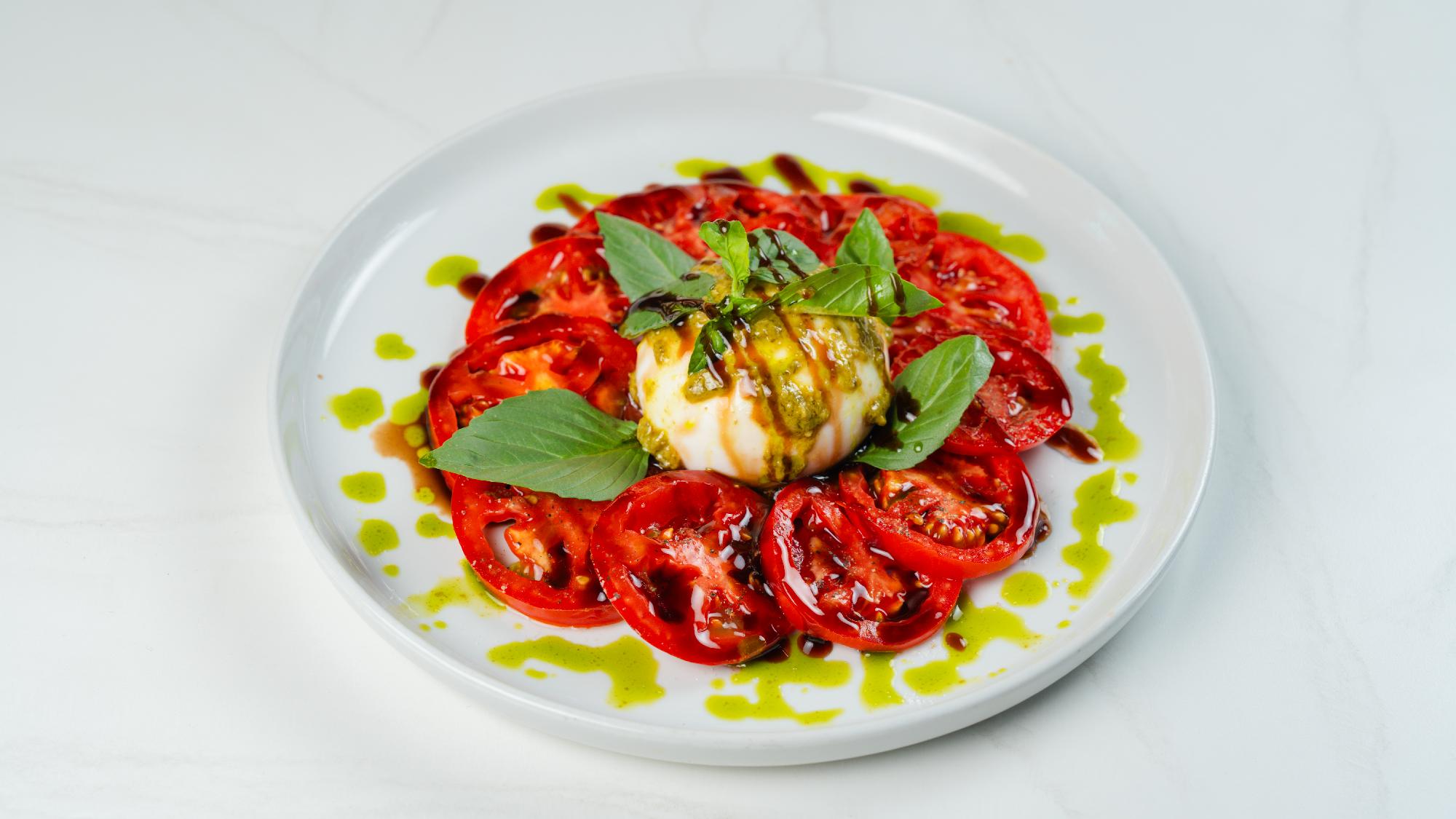 Buratta salat