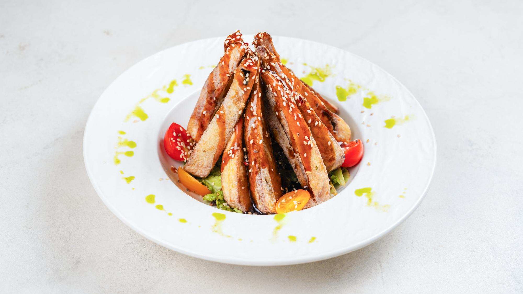 Xırtıldayan Badımcan Salatı
