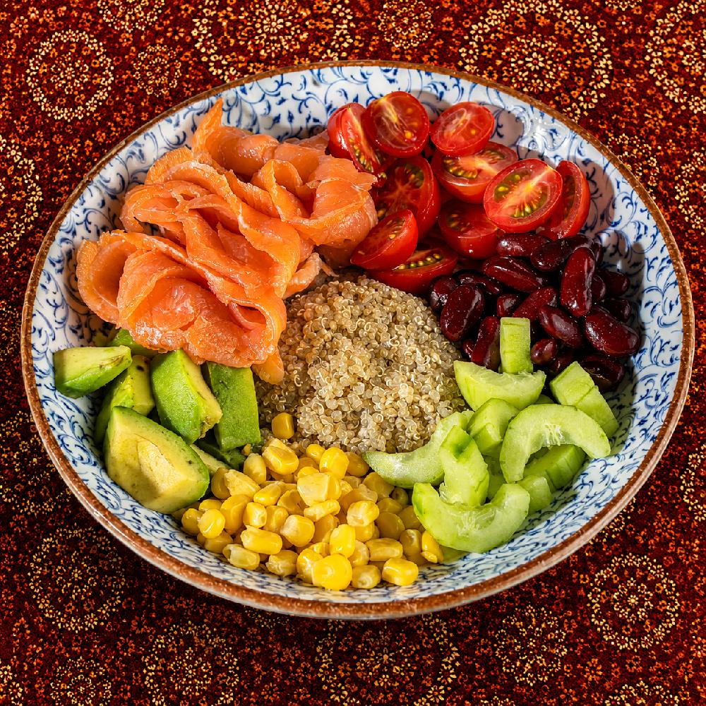 Salmon bowl