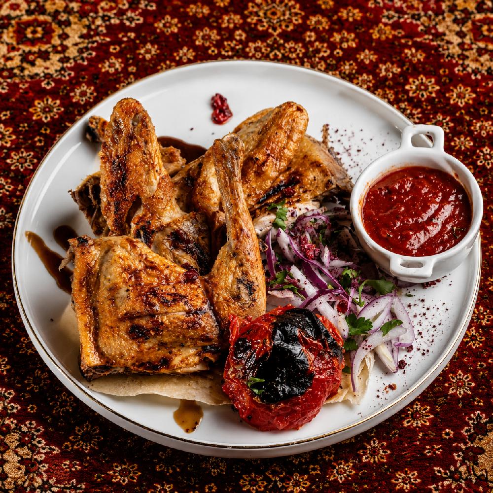 Kənd çolpası manqalda
