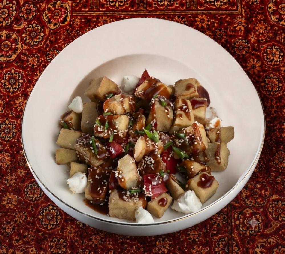 Xırt xırt badımcan salat