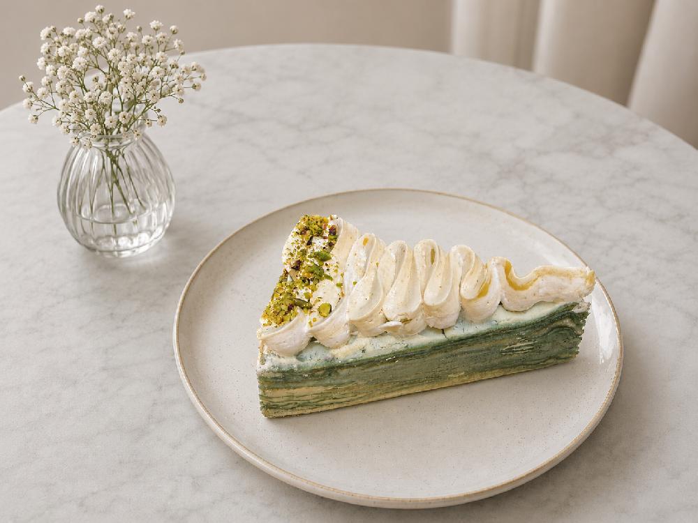 Pistachio crep