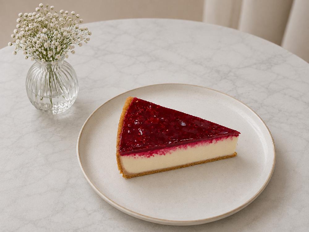 Raspberry cheesecake
