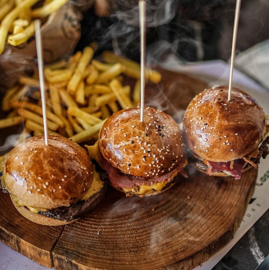 3-lü Mini Burger