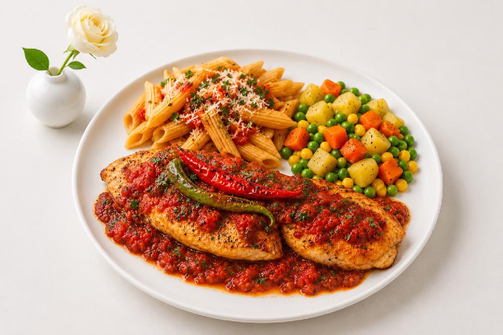 Penne arrabbiata