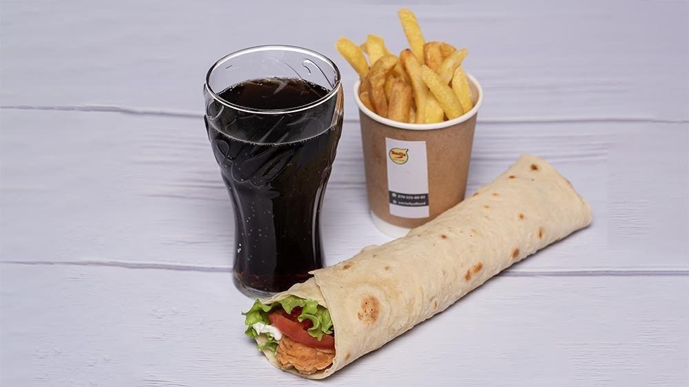Kebab roll menyu
