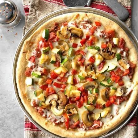 Pizza tərəvəzli
