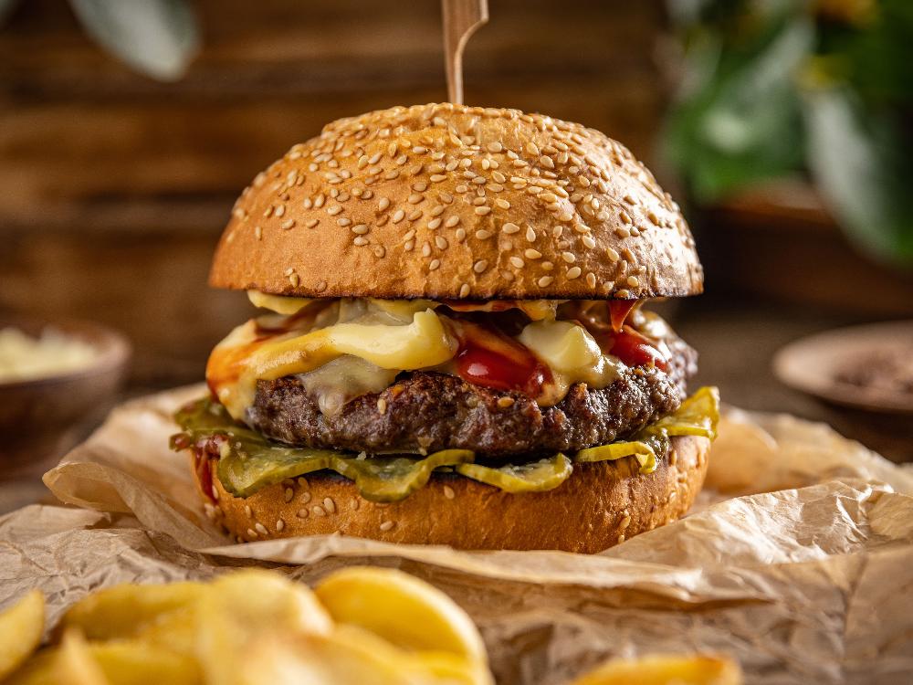 BURGER ƏT (+FRİ) 