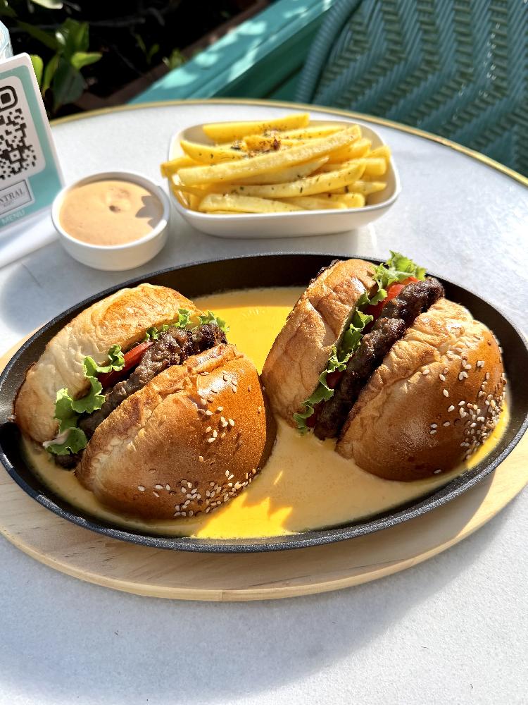 Hot Cheese Burger 