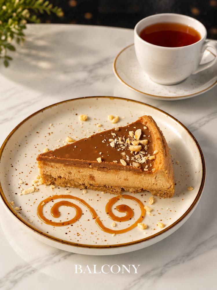 Caramel Hazelnut Cheesecake