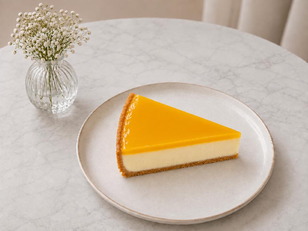 Mango cheesecake