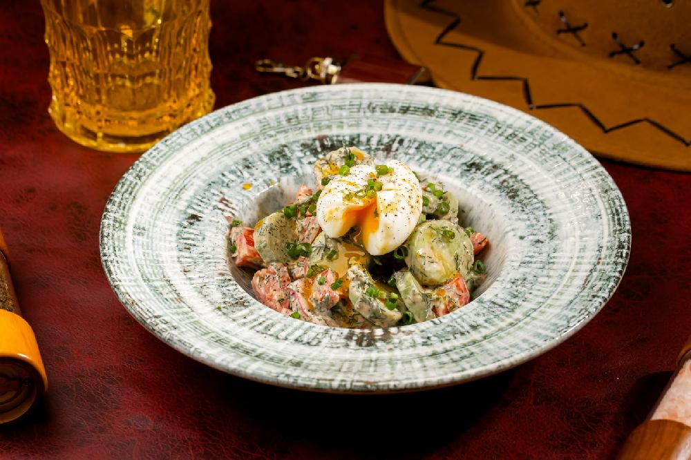 Tərəvəzli xama salatı ( 400 qr )